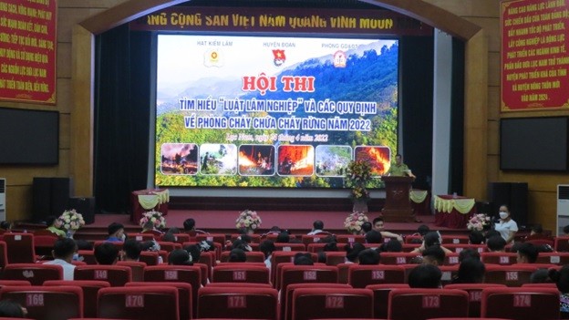 Huyện Lục Nam tổ chức thi “Tìm hiểu Luật Lâm nghiệp và các quy định về PCCCR rừng năm 2022”