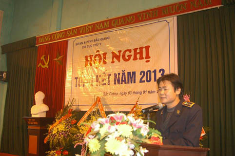 Chi cục Thú y Bắc Giang tổ chức Hội nghị tổng kết công tác thú y năm 2013